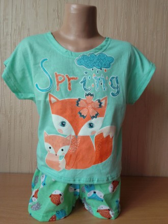 Детская пижама пончик для девочки с шортами 4, 5, 6 лет
Современная модель пижам. . фото 3