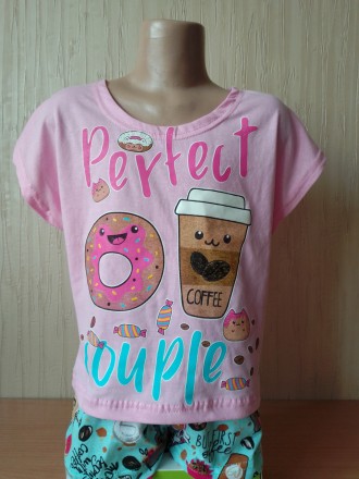 Детская пижама пончик для девочки с шортами 4, 5, 6 лет
Современная модель пижам. . фото 4