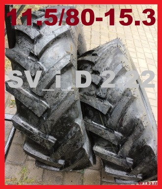 Продам НОВЫЕ шины: 
11.5/80-15.3 MIM374 Malhotra (141 A6/135 A8 PR12)- 5250грн . . фото 2