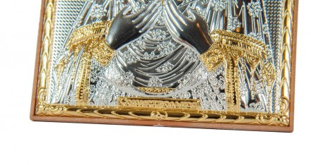 Серебряная икона Семистрельная Божья Матерь 
на пластиковом киоте Silver Axion (. . фото 6