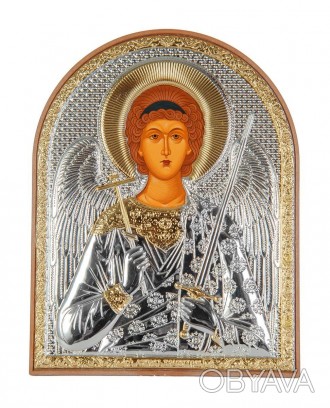 Серебряная икона "Ангел Хранитель" на пластиковой основе
Silver Axion (Греция)
 . . фото 1