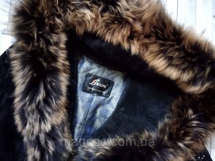 Женская теплая куртка Shatuni натуральная черная с капюшоном
Состояние б/у, в ид. . фото 9