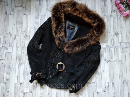 Женская теплая куртка Shatuni натуральная черная с капюшоном
Состояние б/у, в ид. . фото 2