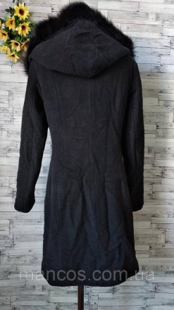 Пальто Bagira женское черное с поясом и меховой опушкой
в очень хорошем состояни. . фото 6