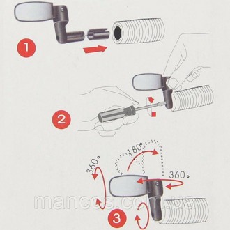 Зеркало заднего вида для велосипеда InnoZone Bicycle Reflector
Зеркало заднего в. . фото 7