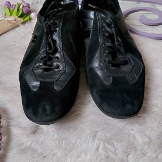 Мужские кожаные кроссовки Luciano Carvari черные
в идеальном состоянии
Размер 44. . фото 4
