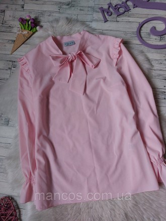 Блузка Vovk нежно розовая женская
в идеальном состоянии
Размер 48(L)
Замеры:
дли. . фото 3