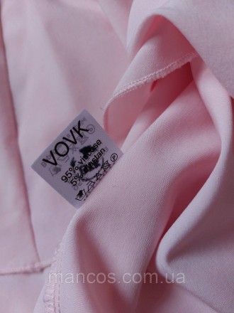 Блузка Vovk нежно розовая женская
в идеальном состоянии
Размер 48(L)
Замеры:
дли. . фото 6