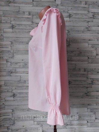 Блузка Vovk нежно розовая женская
в идеальном состоянии
Размер 48(L)
Замеры:
дли. . фото 8