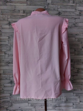 Блузка Vovk нежно розовая женская
в идеальном состоянии
Размер 48(L)
Замеры:
дли. . фото 9