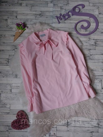 Блузка Vovk нежно розовая женская
в идеальном состоянии
Размер 48(L)
Замеры:
дли. . фото 2