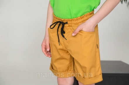 Шорты детские для мальчика Walk, горчичные, SmileTime
Детские шорты для мальчика. . фото 2