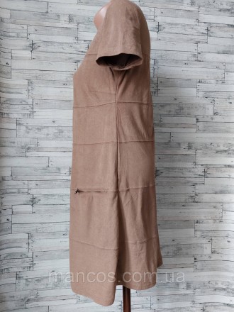 Платье женское Incity коричневое замшевое 
Состояние б/у, в идеальном состоянии
. . фото 8