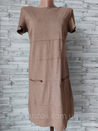Платье женское Incity коричневое замшевое 
Состояние б/у, в идеальном состоянии
. . фото 7