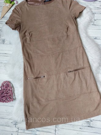 Платье женское Incity коричневое замшевое 
Состояние б/у, в идеальном состоянии
. . фото 3