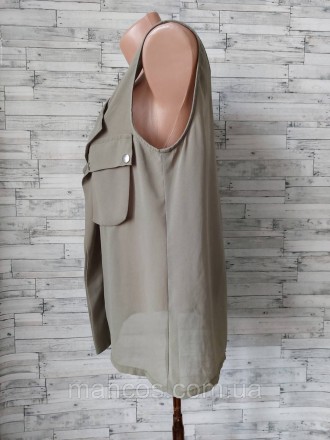 Блузка женская Cameo rose хаки с карманами 48 размер
Состояние б/у, в идеальном . . фото 6