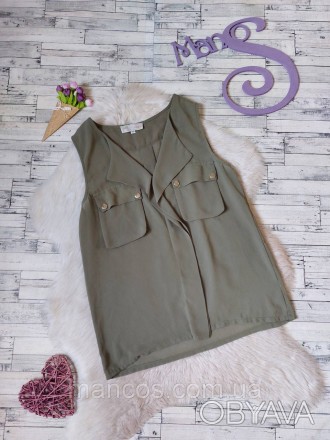 Блузка женская Cameo rose хаки с карманами 48 размер
Состояние б/у, в идеальном . . фото 1