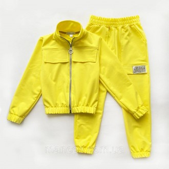 Костюм для девочки, подростковый, лимонный, Own, SmileTime 152. Кривий Ріг. фото 1 Костюм для девочки, подростковый, лимонный, Own, SmileTime 152. Кривий Ріг. фото 1