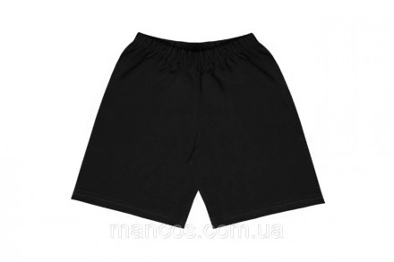 Шорты черные, спортивные, детские р.98-164 SmileTime Basic Sport. Кривой Рог. фото 1 Шорты черные, спортивные, детские р.98-164 SmileTime Basic Sport. Кривой Рог. фото 1