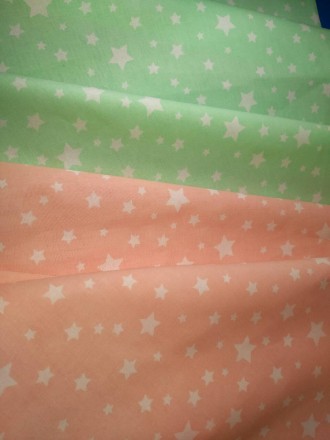 Детский постельный комплект "Звездопад персиковый" прекрасно подойдет Вашему реб. . фото 2
