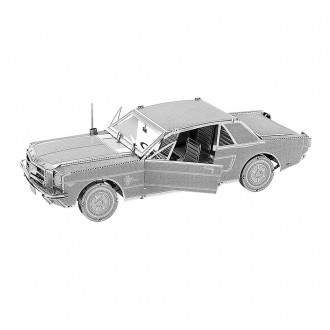 
Масштабная 3D модель автомобиля Ford Mustang 1965 из нержавеющей стали.
Металли. . фото 3