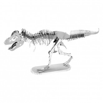 
Объёмная модель Тиранозавра Рекса из двух листов нержавеющей стали.
Вид Tyranno. . фото 4
