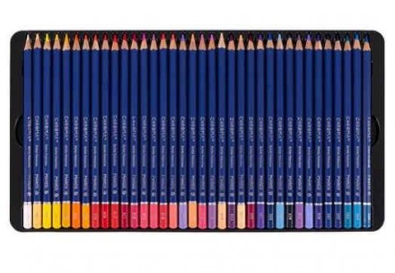
Карандаши цветные Marco Chroma 72 цвета в металл. кейсе (8010-72TN) - это новая. . фото 5