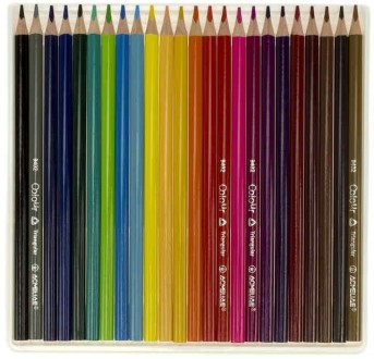 
Набор карандашей "Acmeliae" 24 цвета 3мм, пластиковая подложка треугольный корп. . фото 4