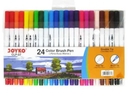 
Набор фломастеров Joyko 07-CLP состоит из 24 ярких цветных фломастеров, которые. . фото 3