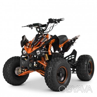 Электроквадроцикл Profi HB-EATV1500Q2 в оранжевом цвете с мощностью двигателя 15. . фото 1