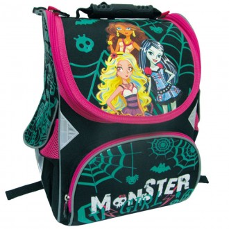Рюкзак коробка Monster girl 13,5'' 3 отд., ортоп., светоотраж.. Запорожье. фото 1 Рюкзак коробка Monster girl 13,5'' 3 отд., ортоп., светоотраж.. Запорожье. фото 1