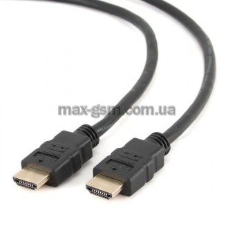 Кабель Cablexpert CC-HDMI4-6 HDMI v1.4 1.8m (gold). Запорожье. фото 1