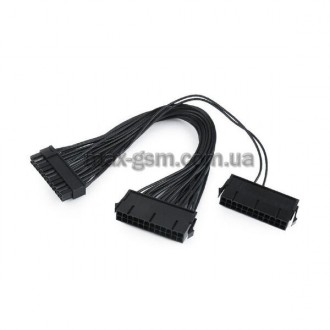 Кабель Cablexpert CC-PSU24-01 2xMotherboard 0.3m. Запорожье. фото 1