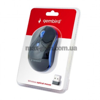 4-х кнопочная беспроводная оптическая мышь с миниатюрным USB-трансивером сигнала. . фото 3