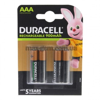 Акумулятор Duracell HR03 AAA 900mAh, 1x4шт.. Запоріжжя. фото 1 Акумулятор Duracell HR03 AAA 900mAh, 1x4шт.. Запоріжжя. фото 1