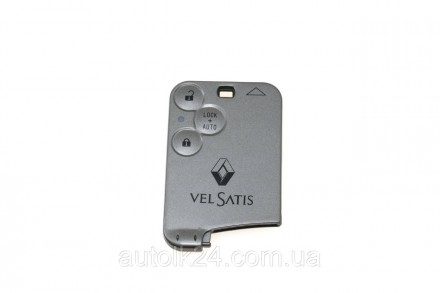 Корпус смарт карты Renault Vel Satis(Рено Вел Сатис) 3 кнопки (Lock+Auto)
Мы пре. . фото 2