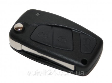 Корпус выкидного ключа Fiat 3 кнопки, лезвие SIP22
Подходит для автомобилей :
Fi. . фото 6