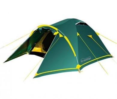 Характеристики:
	Тип: палатка
	Количество входов: 2
	Количество мест: 2
	Тент: 1. . фото 2