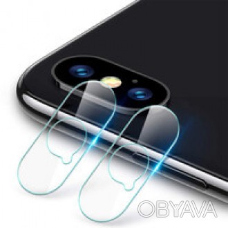 Защитное стекло на камеру ESR Tempered-Glass для iPhone XS/XS Max продлит службу. . фото 1