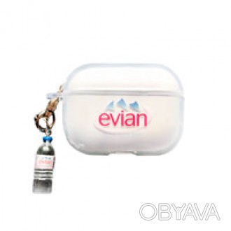 Прозрачный силиконовый чехол iLoungeMax Evian для AirPods Pro оснащен карабином . . фото 1