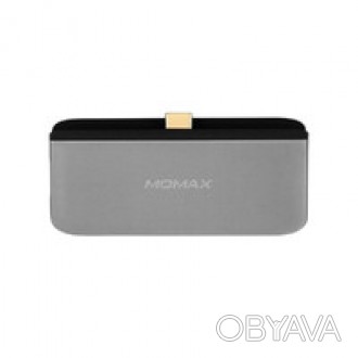 Хаб Momax One Link 4-In-1 USB-C PD Hub — очень компактное и удобное устрой. . фото 1