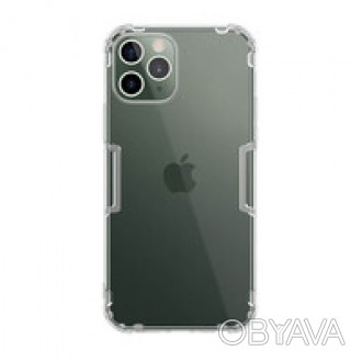 Прозрачный силиконовый чехол Nillkin Nature TPU Case защитит ваш iPhone 12/12 Pr. . фото 1