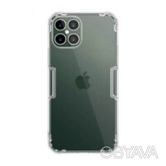 Прозрачный силиконовый чехол Nillkin Nature TPU Case защитит ваш iPhone 12 Pro M. . фото 1