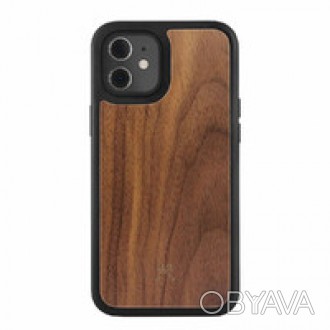 Деревянный чехол Woodcessories Wooden Bumper для iPhone 12 mini дополняет дизайн. . фото 1