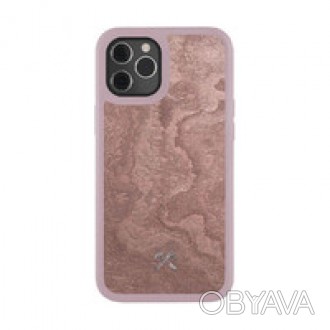 Чехол из натурального камня Woodcessories Bumper Case Stone для iPhone 12/12 Pro. . фото 1