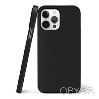 Чехол oneLounge 1Thin 0.35mm Black для iPhone 13 Pro Max — это супертонкий. . фото 1