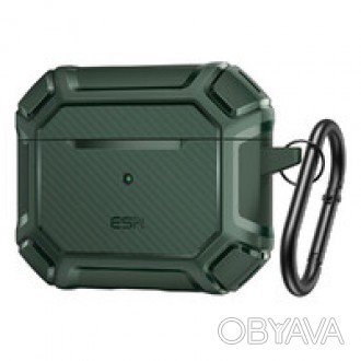 ESR Tough Shock Armor Case Green для AirPods 3 — максимальная защита и фун. . фото 1