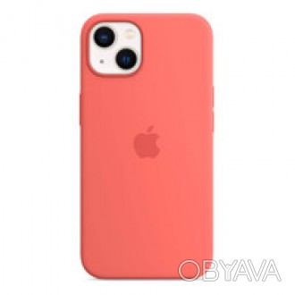 Силиконовый чехол iLoungeMax Silicone Case MagSafe Pink Pomelo для iPhone 13 min. . фото 1
