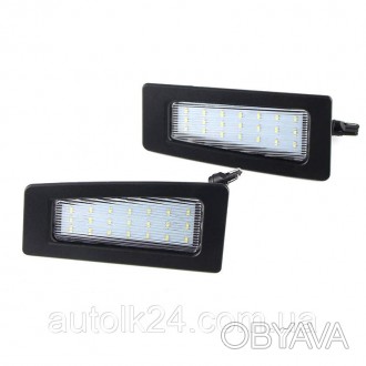 LED Диодная подсветка заднего номера
Цвет белый 6000K
18 LED/SMD на каждом фонар. . фото 1