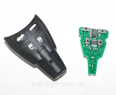 Смарт ключ Saab (Сааб) 4 кнопки 433MHz. chipID46
Чип: Id46 PCF7946(HITAG2)
Цена . . фото 7